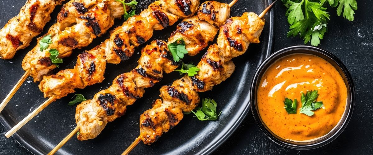 Recept na satay špízy