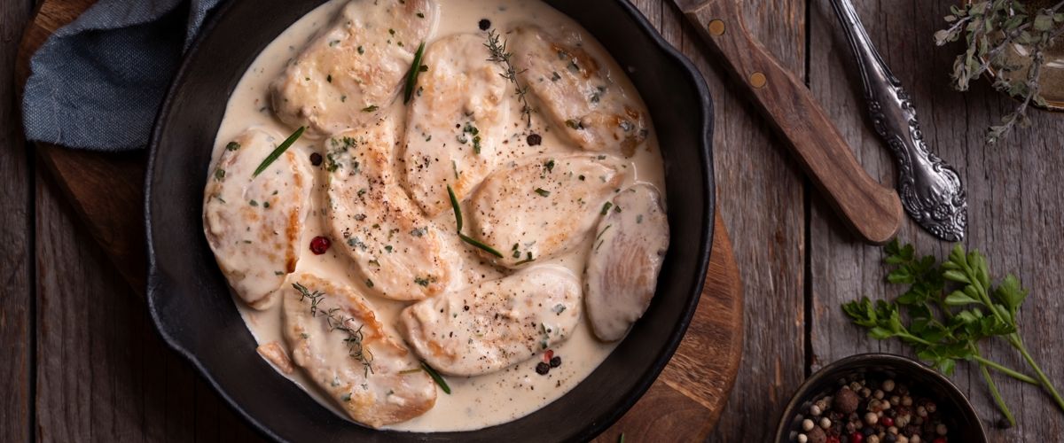 Kura v jogurtovej marináde