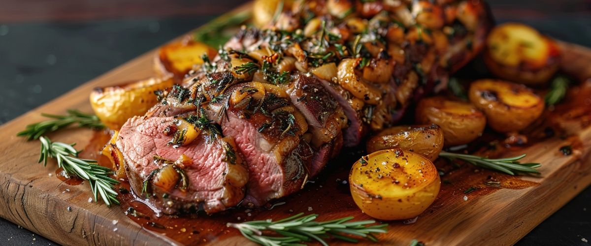 Pečená divina s bourbonským korením