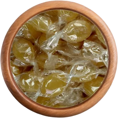 Maškrty Cukríky so zázvorom a pomarančovou príchuťou