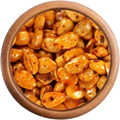 Maškrty Mandle pražené solené s chilli