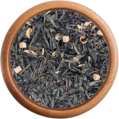 Zelený čaj s príchuťou Zelený čaj s karamelom