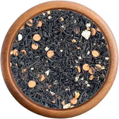 Čierny čaj s príchuťou Čierny čaj so slaným karamelom