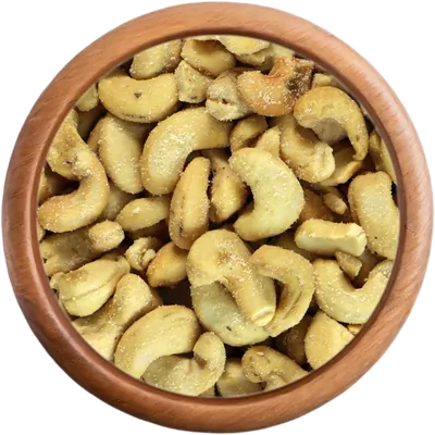 Maškrty Kešu pražené údené