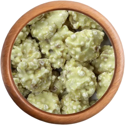 Maškrty Hrudky mango-marakuja v jogurtovej čokoláde