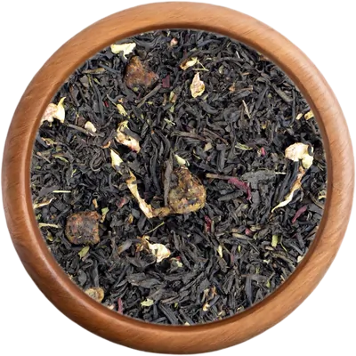 Čierny čaj s príchuťou Čierny čaj Višne s vanilkou BIO