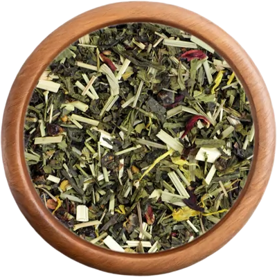 Zelený čaj s príchuťou Zelený čaj s mandarínkou a vanilkou BIO