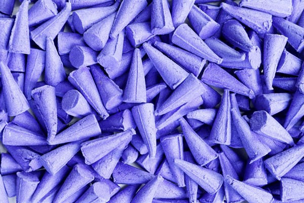 Vianočné vonné františky s vôňou fialiek