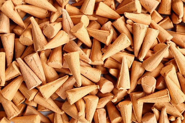 Vianočné vonné františky s vôňou broskýň