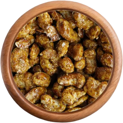 Maškrty Kešu v karameli - škorica a jablká