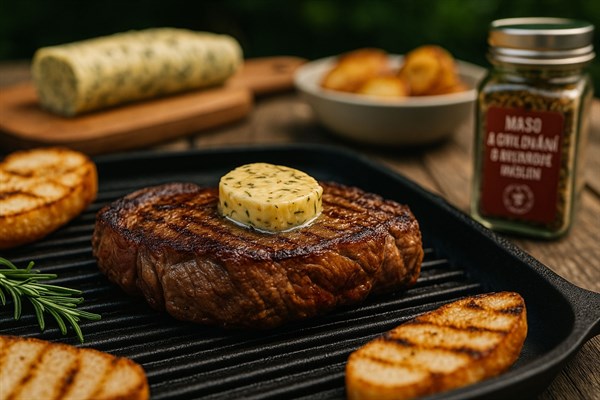 Tip #46: Mäso a grilovanie s bylinkovým maslom